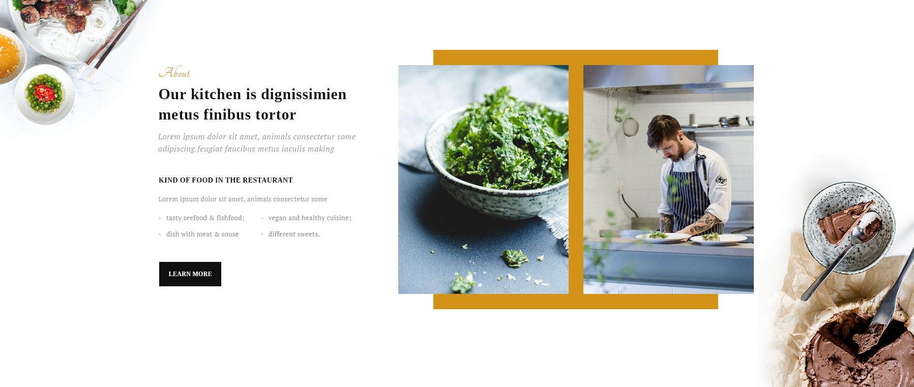 Free Download Bootstrap Restaurant Theme