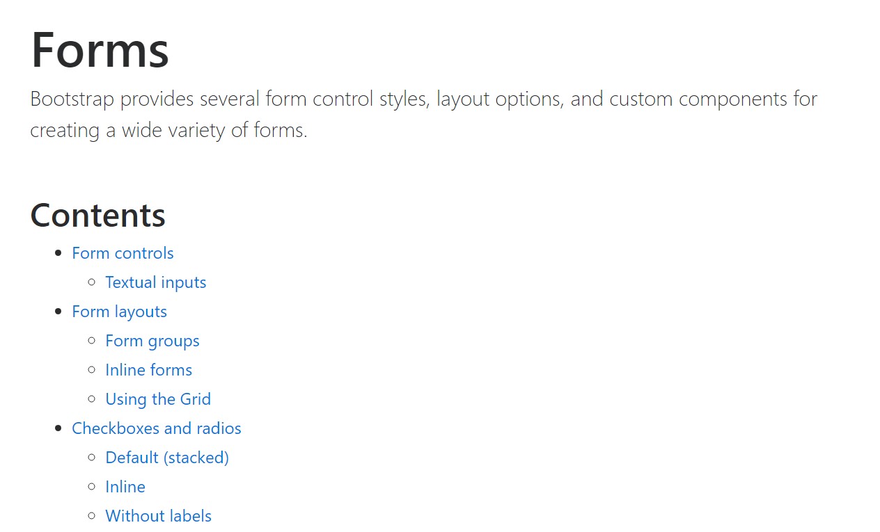  Application of the label in in Bootstrap Forms:  main  records