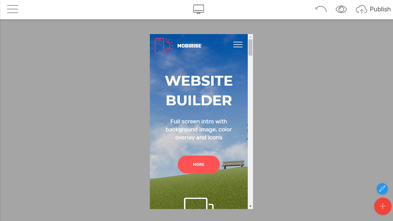 Mobile Website Builder