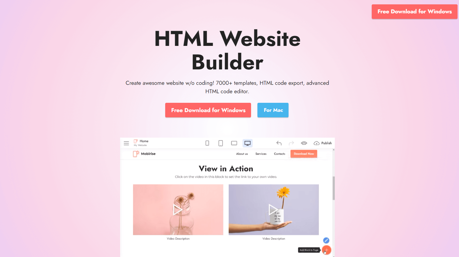  Free HTML Builder Drag And Drop